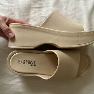 Platform Wedge Sandal